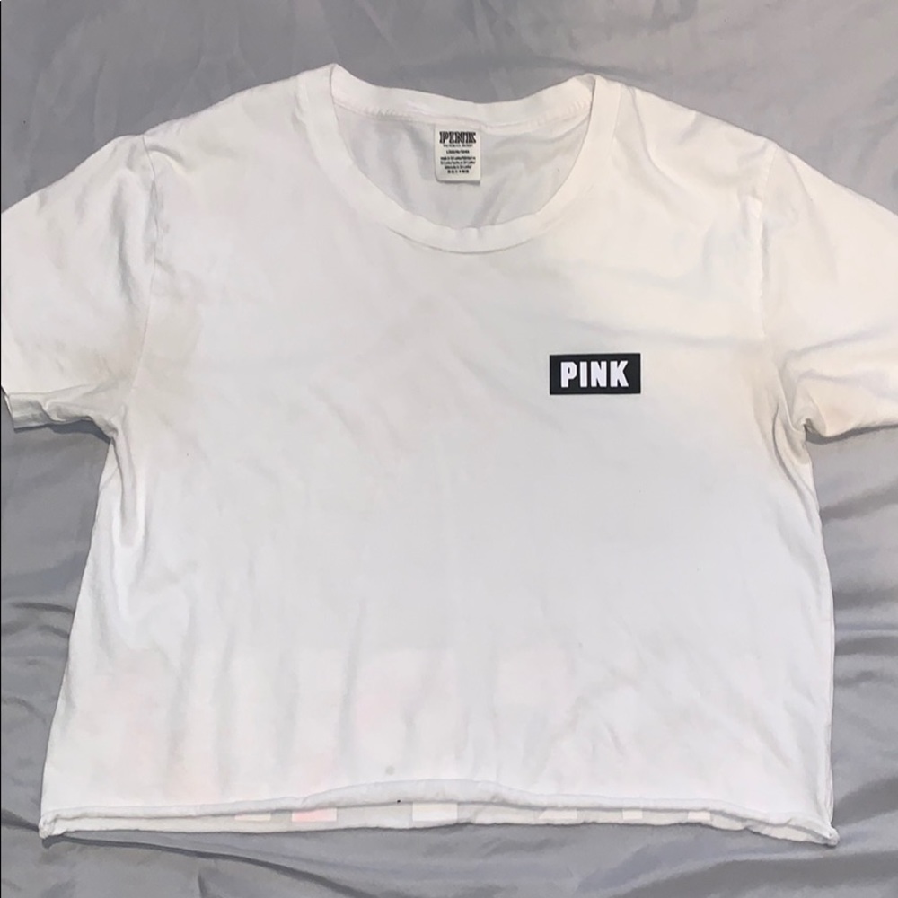 Pink crop top